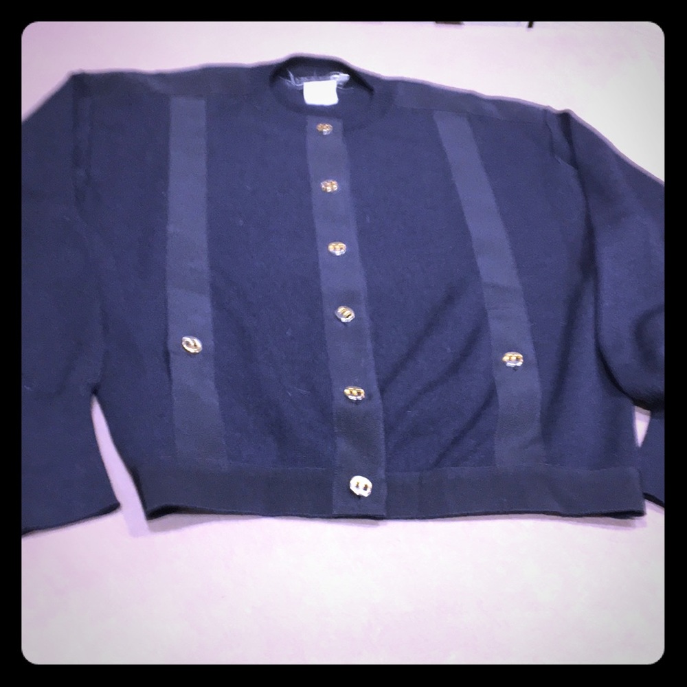 Button down Designer sweater